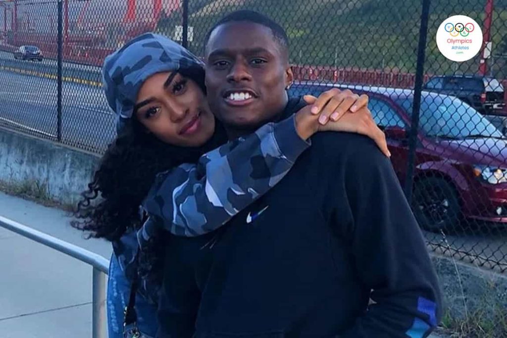 Christian Coleman Girlfriend Micaiah Ransby