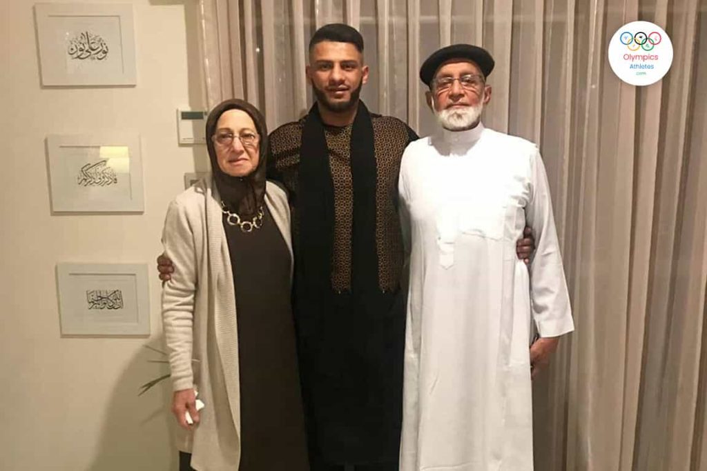 Yusuf Chothia with his Parents