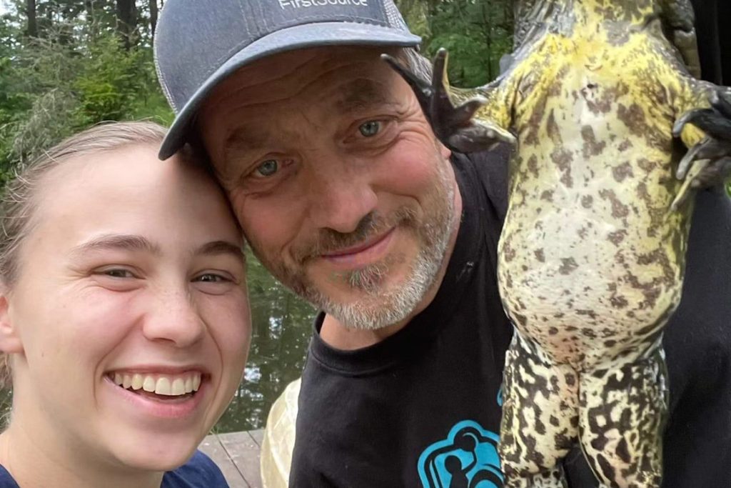 Lindsey with her Father Chris Zurbrugg