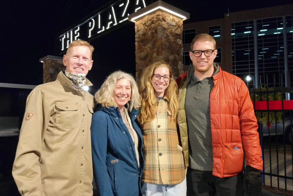 Maddie Wanamaker with her Family