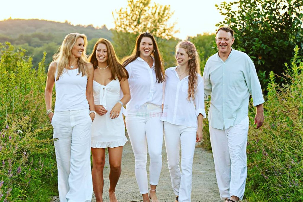 Margaret Hedeman with her family