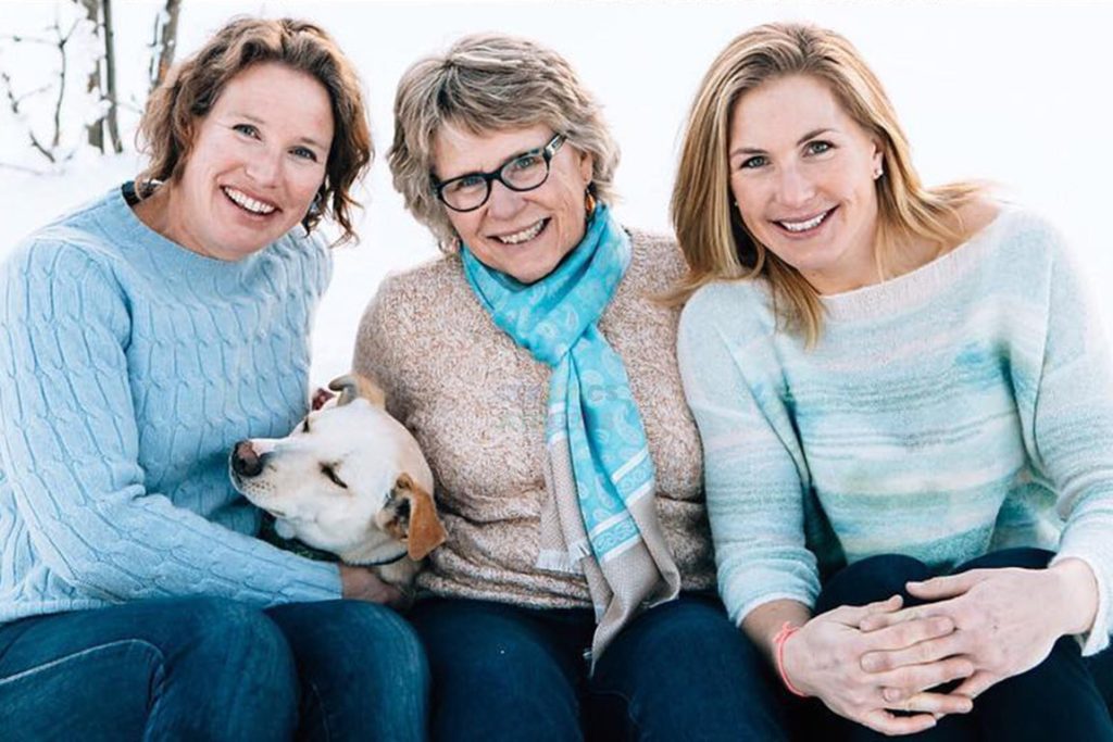 Meghan Musnicki With her Sister and Mother