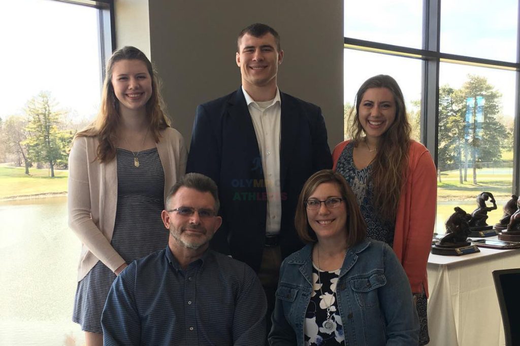 Adam Coon with his Family Members